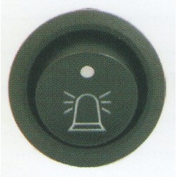 Comutator rotund Pornit/Oprit 12V cu dubla iluminare - Indicator girofar Girofar/LED indicator functionare  Comutator rotund Pornit/Oprit 12V cu dubla iluminare - Indicator girofar Girofar/LED indicator functionare